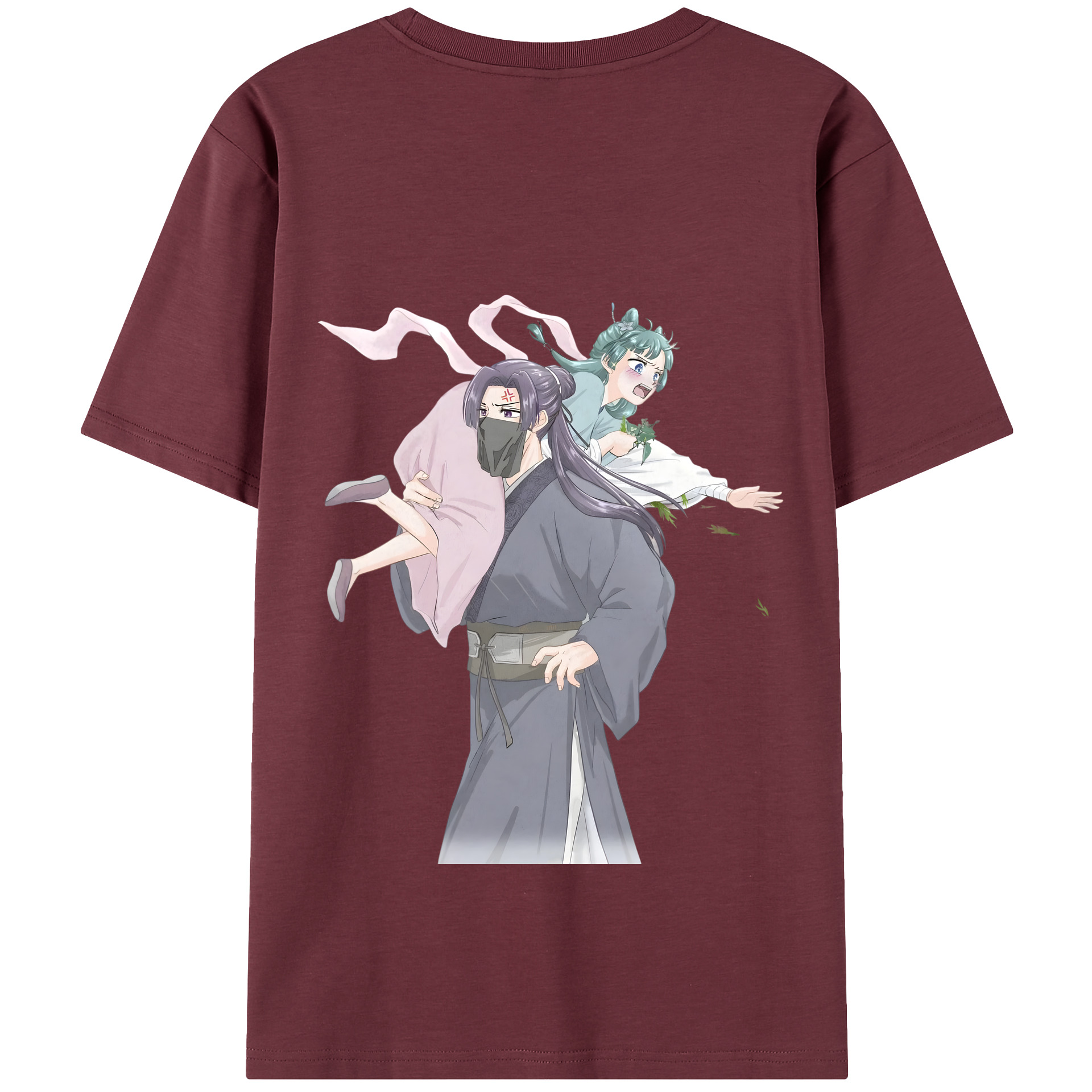 （画像用） 薬屋のひとりごと The Apothecary Diaries 綿100％半袖Tシャツ（背面プリント）